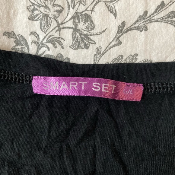 SMART SET Black Classic Long Sleeved Shirt ✨ 50% OFF BUNDLES ✨ - Picture 4 of 4